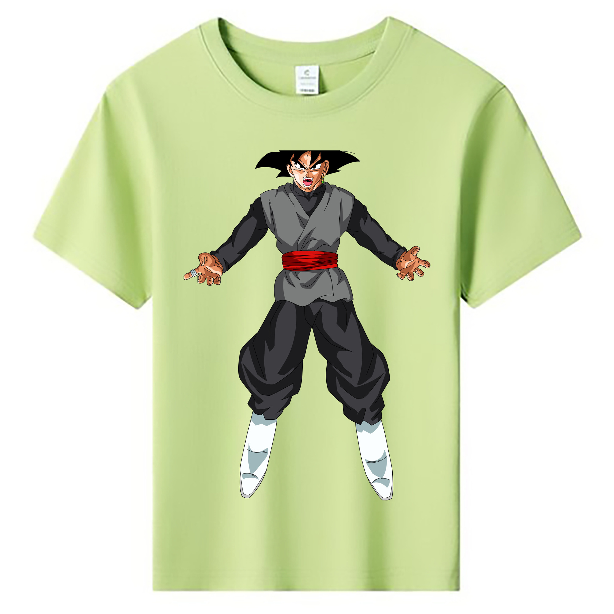 （画像用） ドラゴンボール ベジータ四世（Bejīta Yonsei）DRAGON BALL Vegeta IV 綿100％キッズTシャツ（フロントプリント）